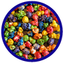 Swirly Gourmet Popcorn Gift Tin