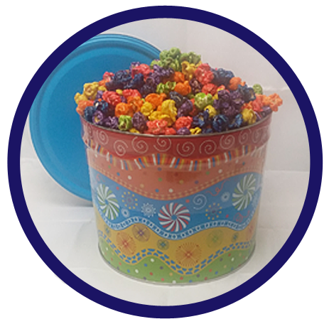 Swirly Gourmet Popcorn Gift Tin – Poppin' Z's Gourmet Popcorn Swirly Gourmet Popcorn Gift Tin – Poppin' Z's Gourmet Popcorn